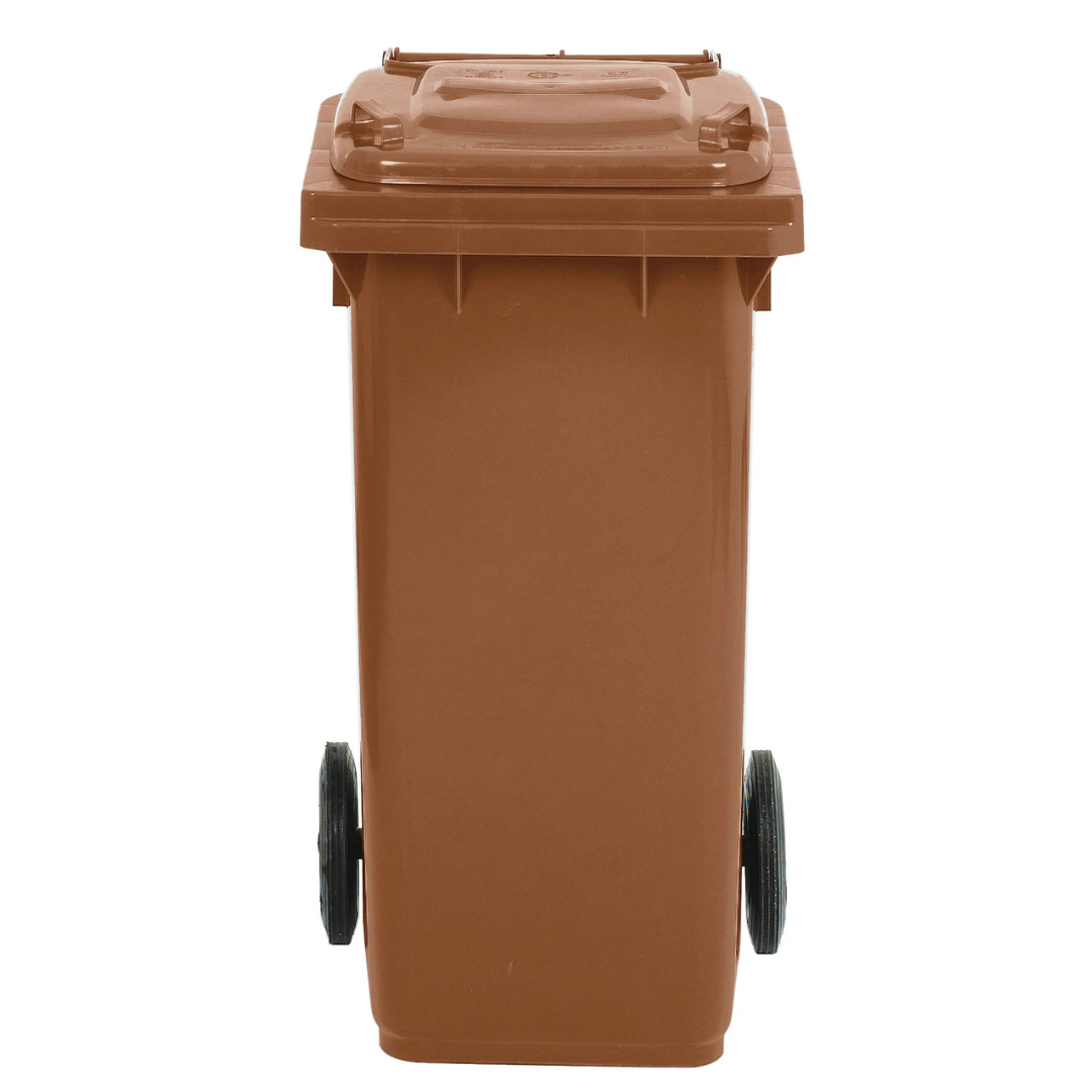 Wheelie Bin 120 Litre - Brown