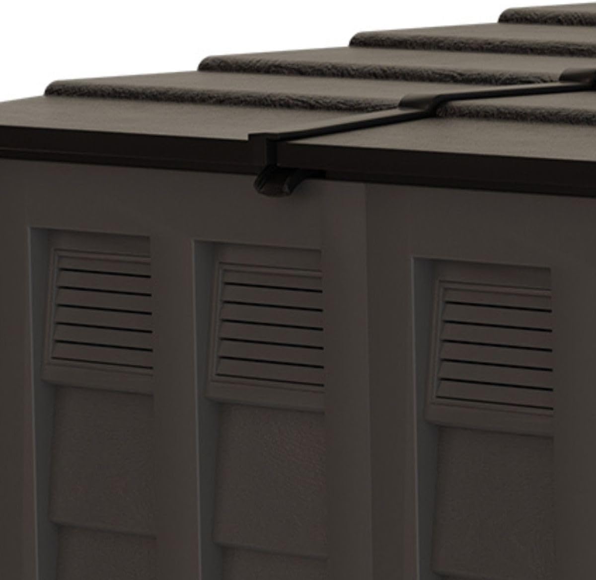 5500L Plastic Garden Shed – Charcoal Grey