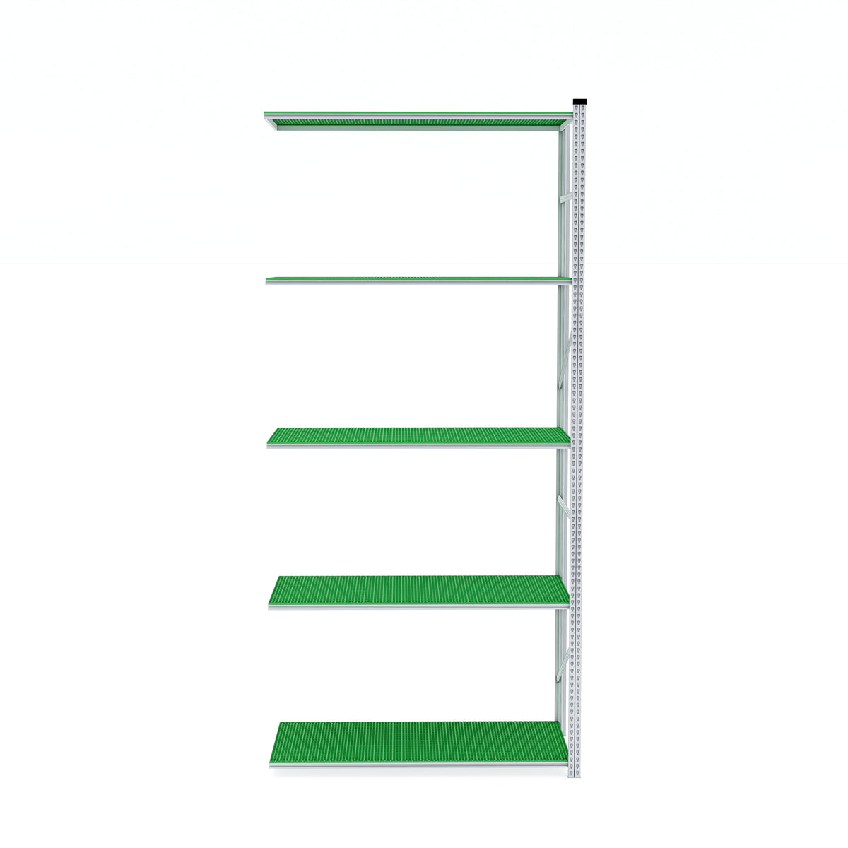 Galvanised Shelving 600mm Depth Plastic Panels - Extender