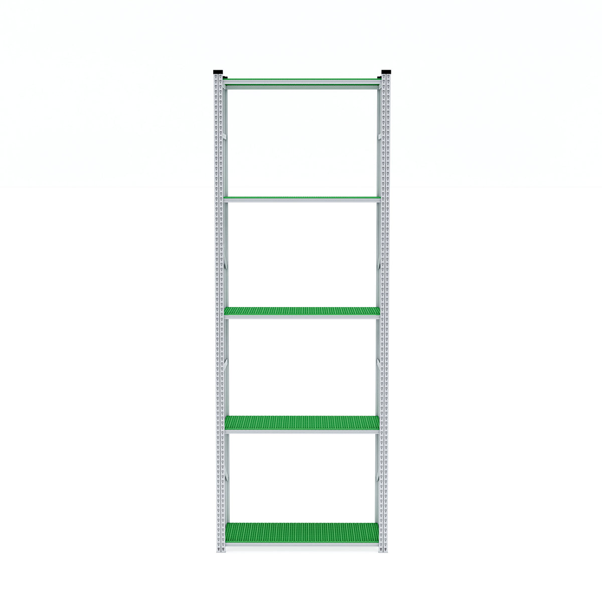 Galvanised Shelving 400mm Depth Plastic Panels - Starter
