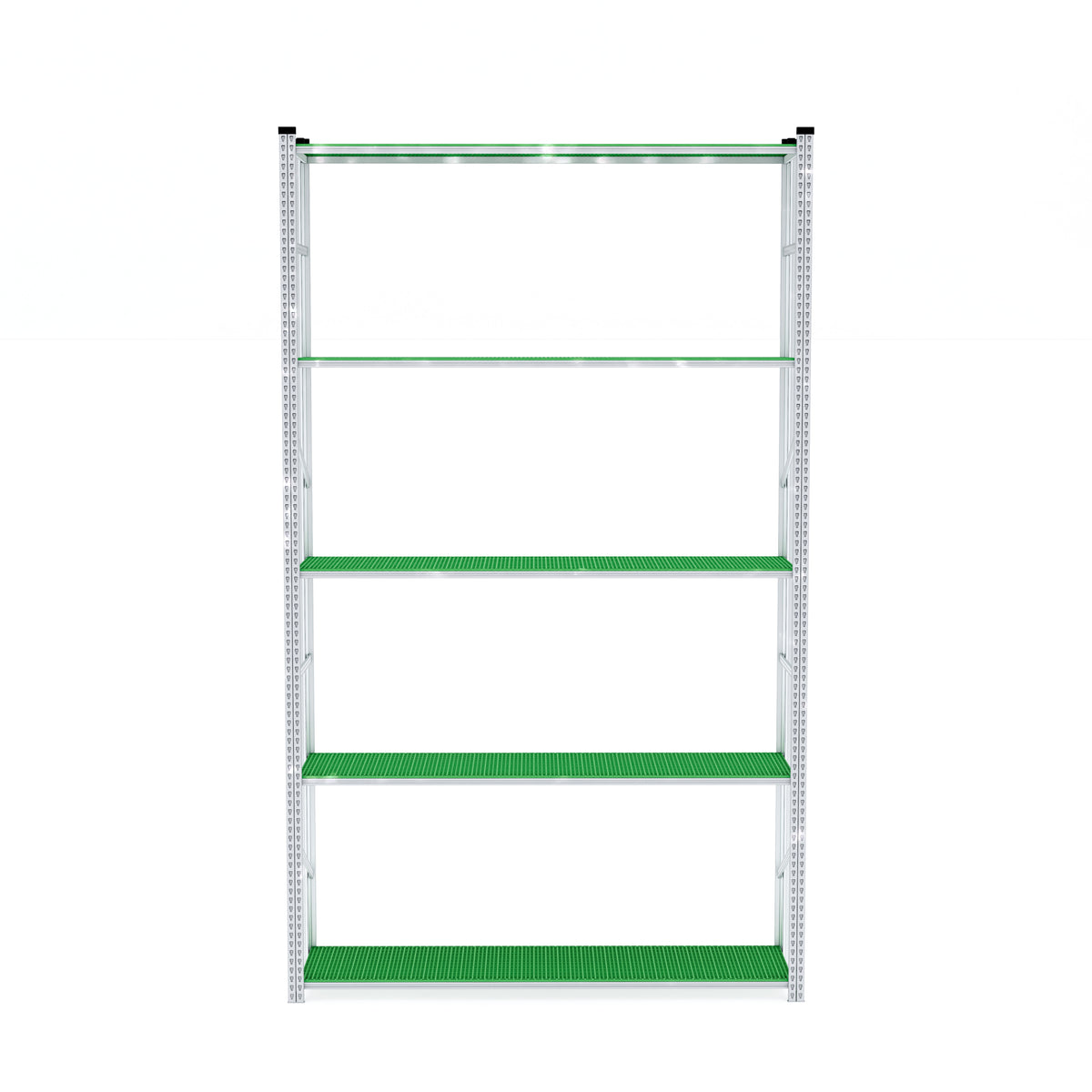 Galvanised Shelving 400mm Depth Plastic Panels - Starter