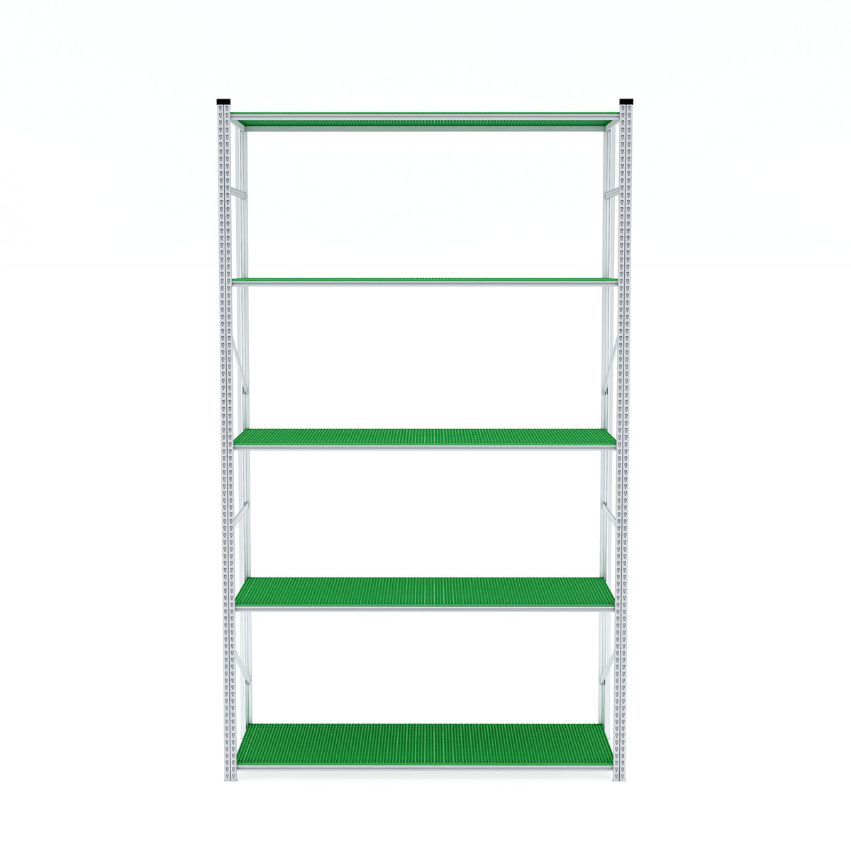 Galvanised Shelving 600mm Depth Plastic Panels - Starter
