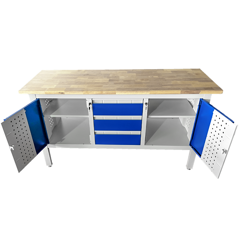 Industrial Workbench 1690W x 900H x 600D Grey/Blue