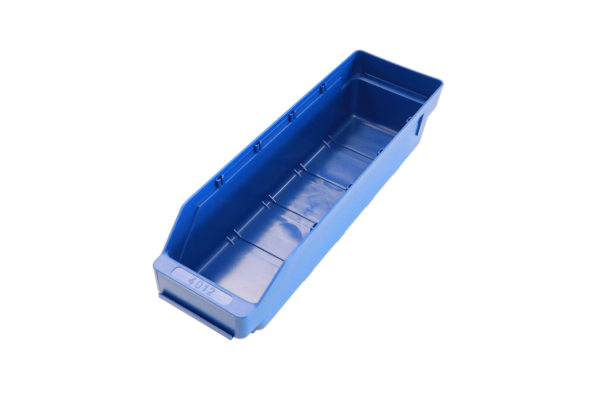 Standard Shelf Bin 400d x 120w x 95h Blue ST4012