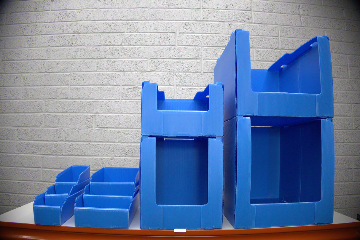 Corru-Pick Parts Bin 450D x 100W x 100H Blue (Pack of 10)