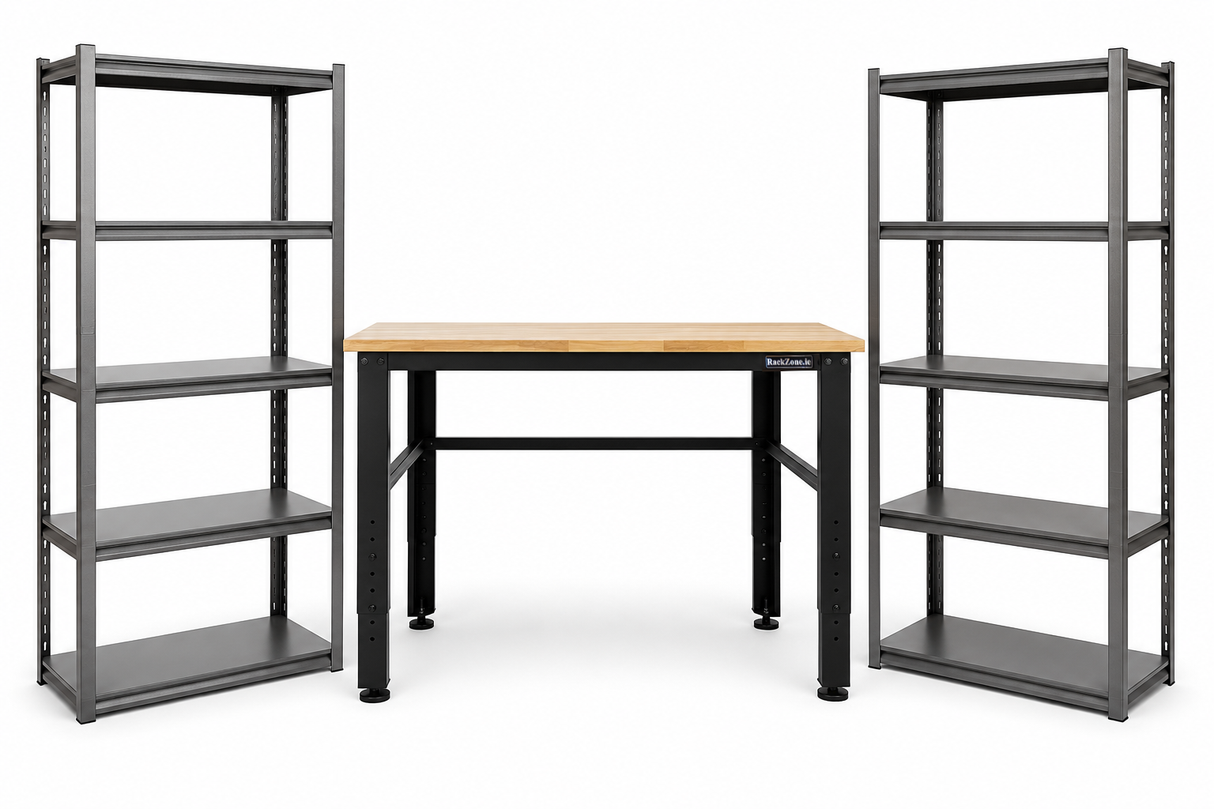 Rivet Shelving - Industrial Workbench Kit (FREE DELIVERY)