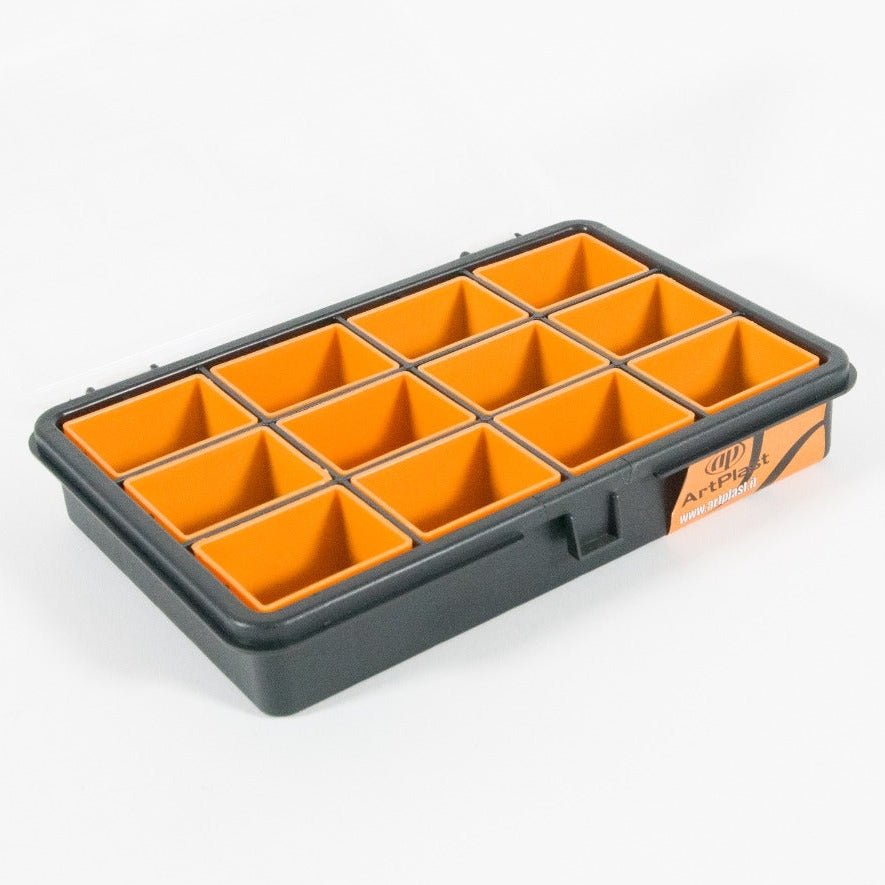 Small Parts Assortment Box 180w x 120d x 32h 12 Compartments
