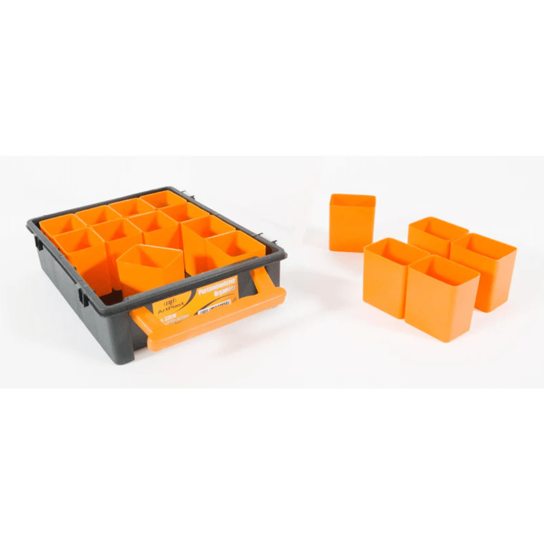 Small Parts Assortment Box 242w x 185d x 60h 16 Compartments