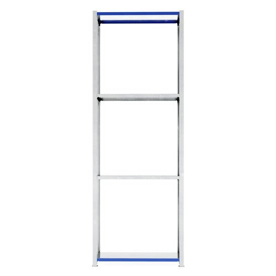 RackZone Easy Rack Galvanised Shelving 600mm, strong 3-shelf storage solution.