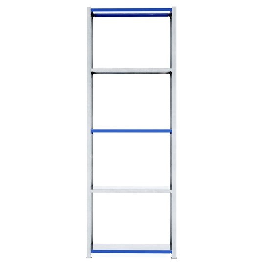 RackZone Easy Rack Galvanised Shelving Starter, 500mm deep, garage ideal.