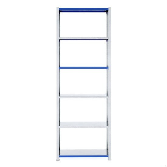 RackZone Easy Rack Galvanised Shelving 600mm, five shelves, starter unit.