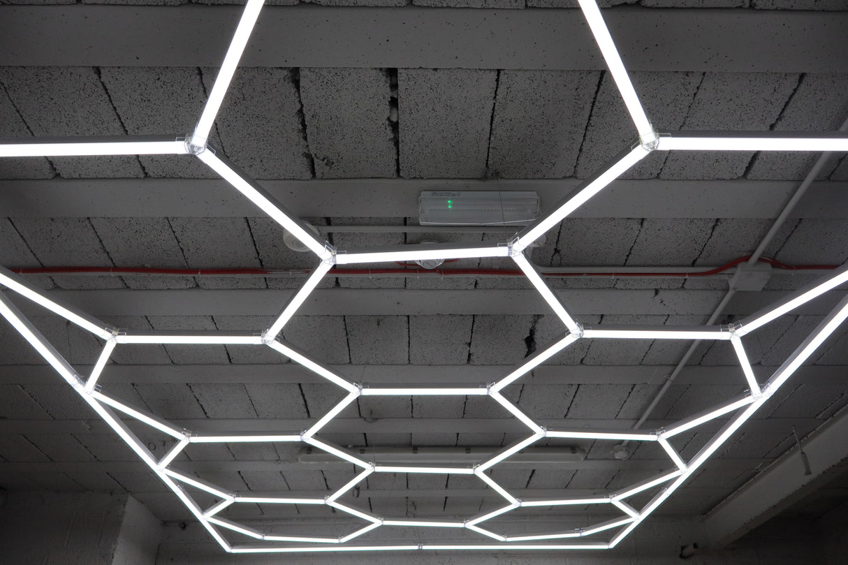 Hexagonal LED Set 5 - 4835mm x 2435mm - RackZone