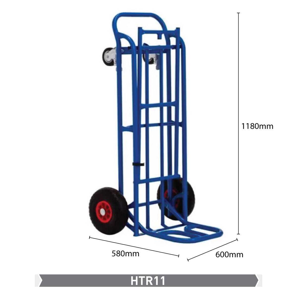 Hand Truck 1180(h) x 600(w) x 580(d) mm 200kg