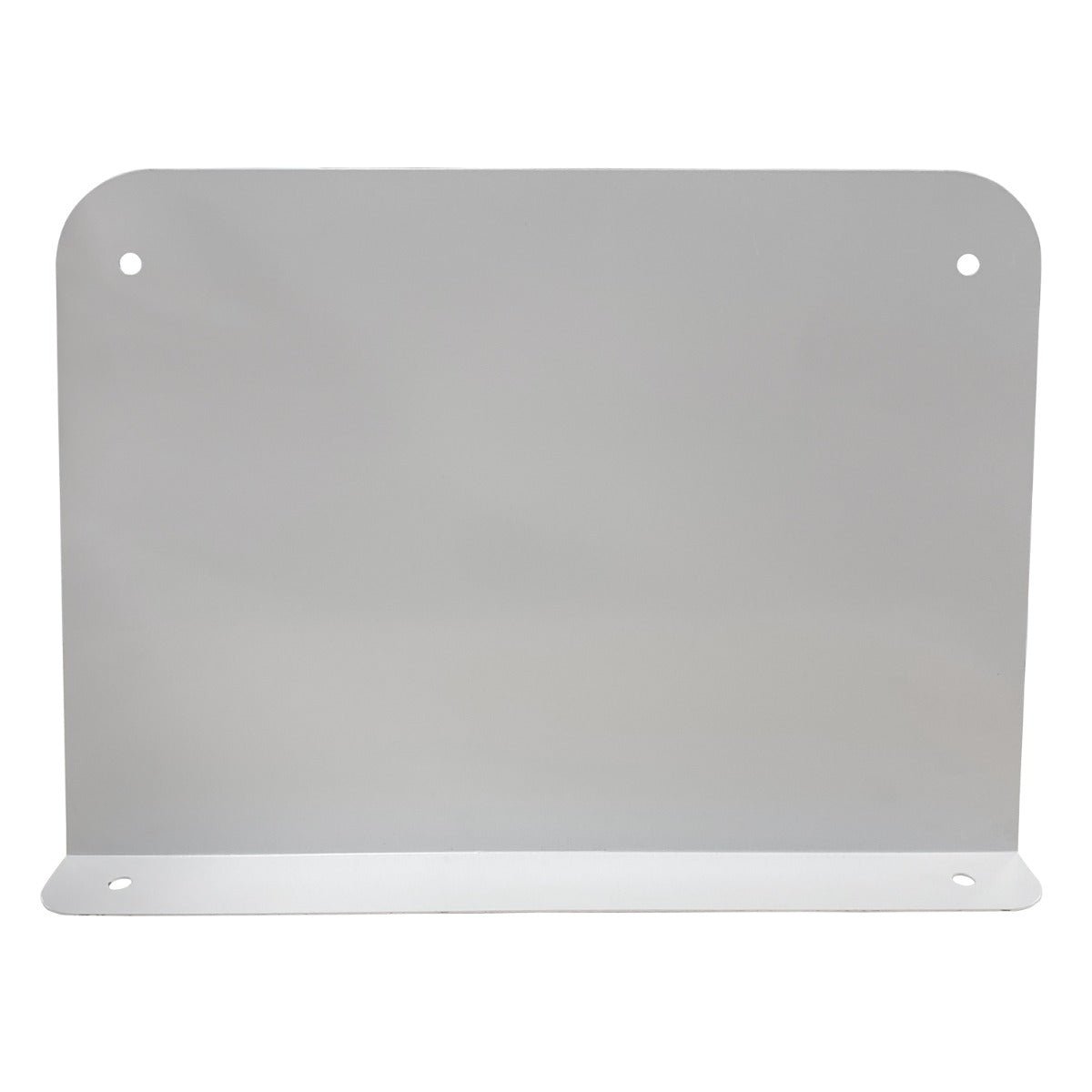 RackZone Longspan Metal Divider 400x300mm for shelving with mounting holes.
