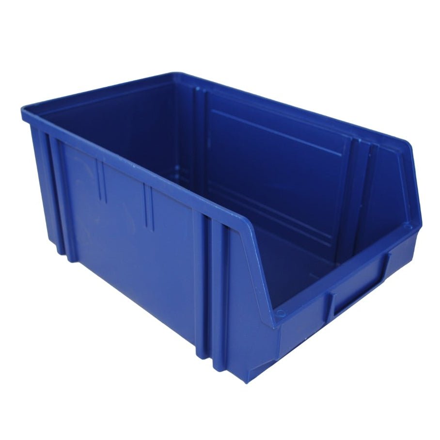 RackZone Storage Part Bin, blue, open front, 149x205x335mm, pack of 21.