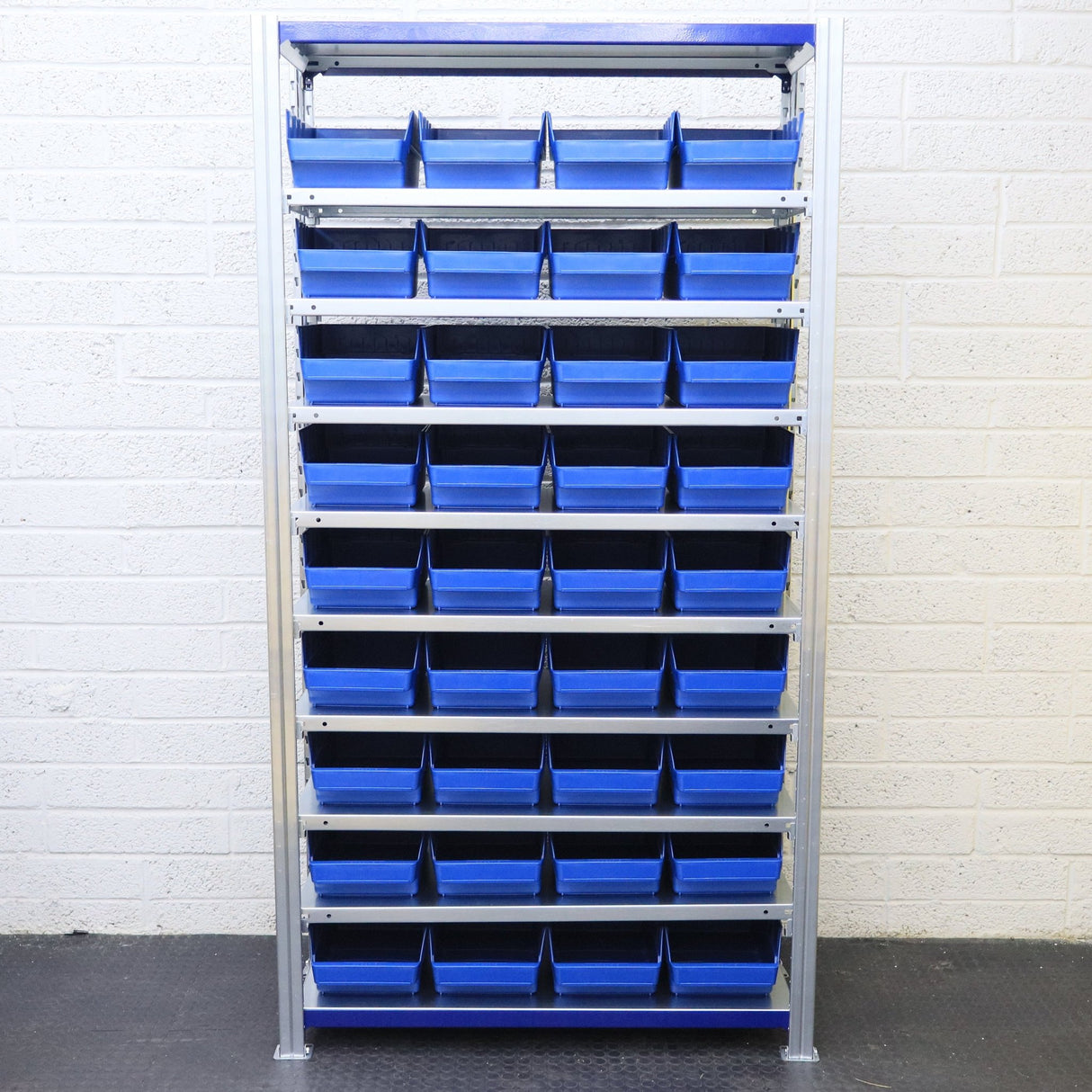 Storage Kit Easy Rack Shelving With 36 Shelf Bins - RackZone