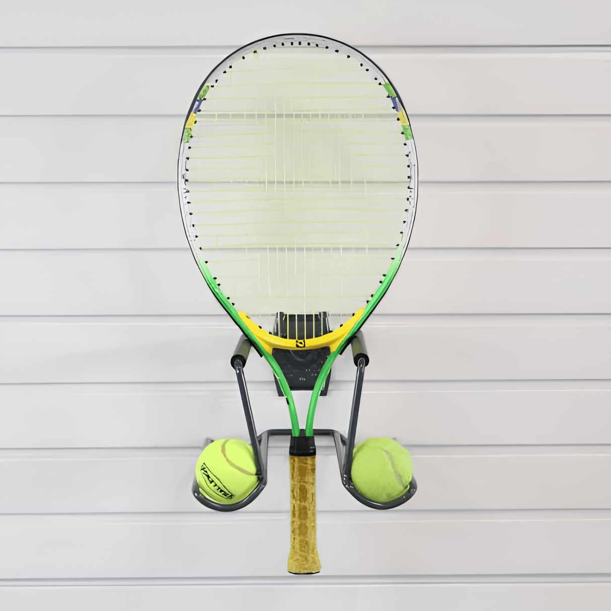 Slatwall Tennis Racket Rack - RackZone