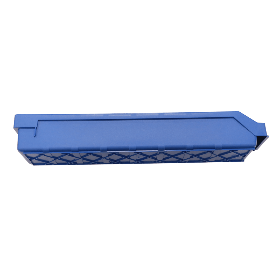 RackZone Standard Shelf Bin ST6012, 600x120x95mm, blue, textured side.