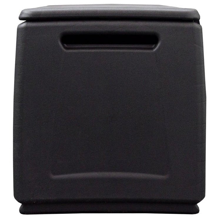 RackZone Plastic Trunk, 1380x530x570mm, 330L, black with front handle.
