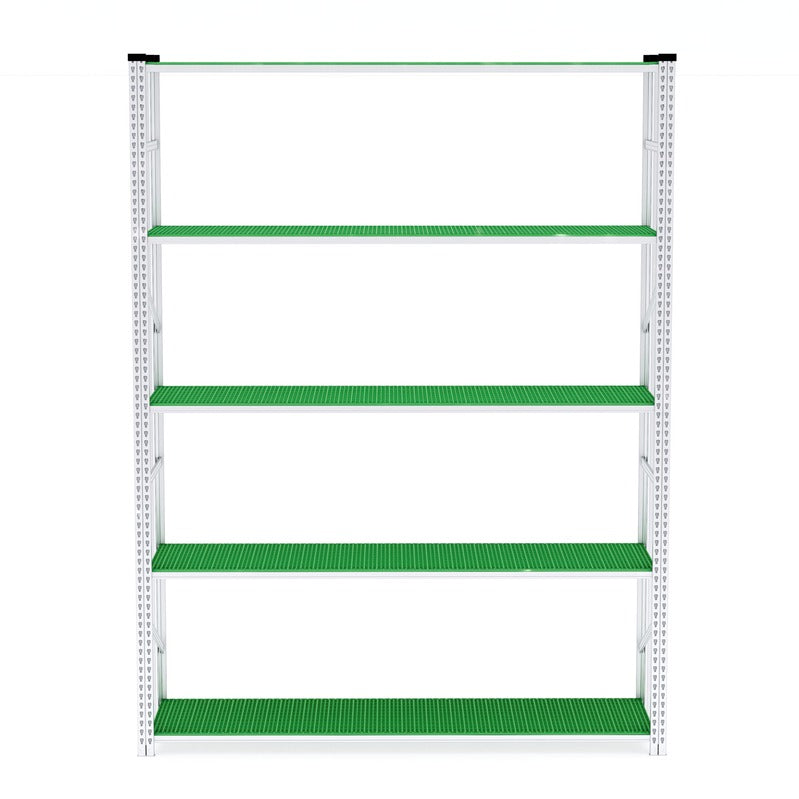 Galvanised Shelving 400mm Depth Plastic Panels - Starter