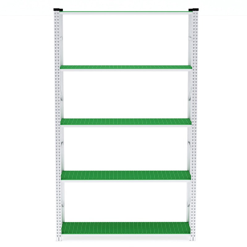 Galvanised Shelving 400mm Depth Plastic Panels - Starter