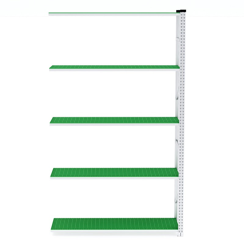 Galvanised Shelving 400mm Depth Plastic Panels - Extender
