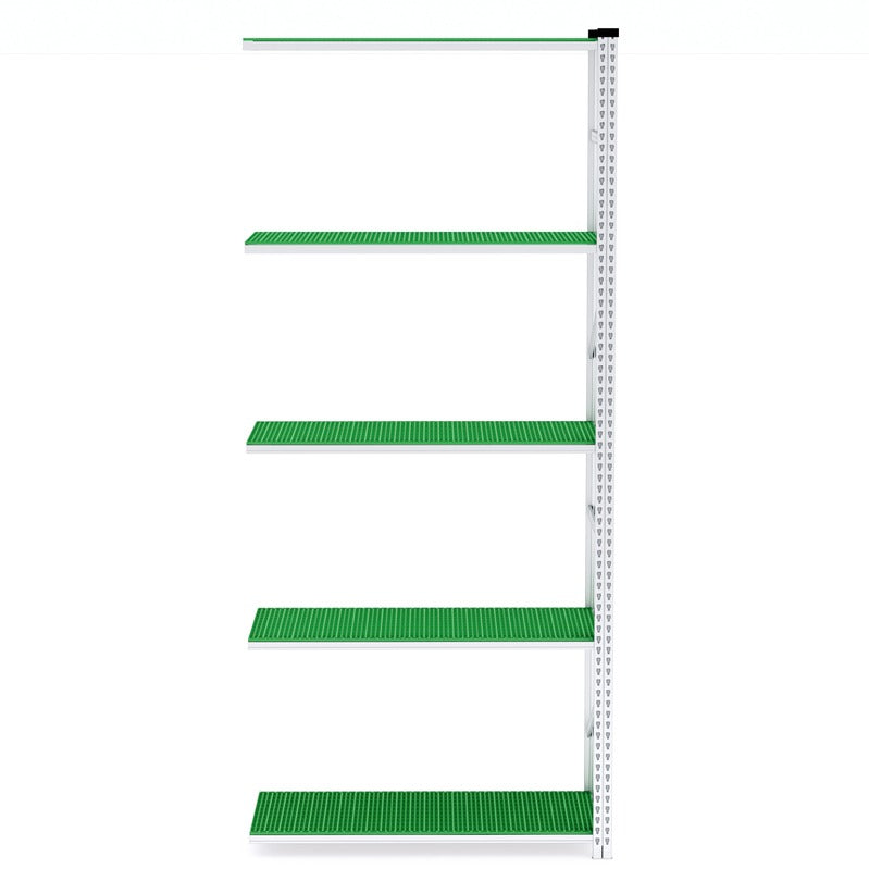 Galvanised Shelving 400mm Depth Plastic Panels - Extender