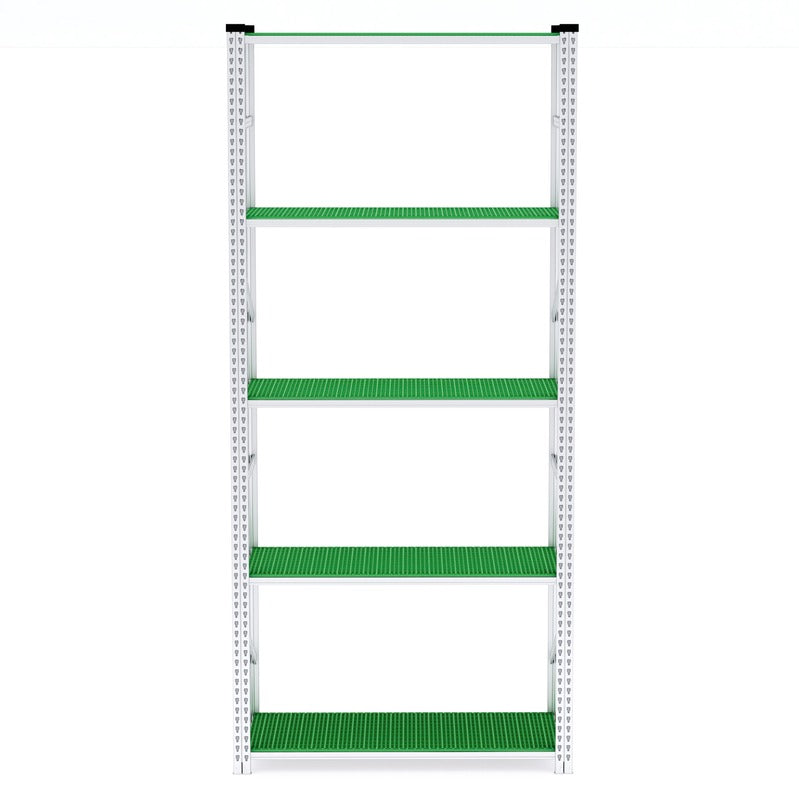 Galvanised Shelving 400mm Depth Plastic Panels - Starter
