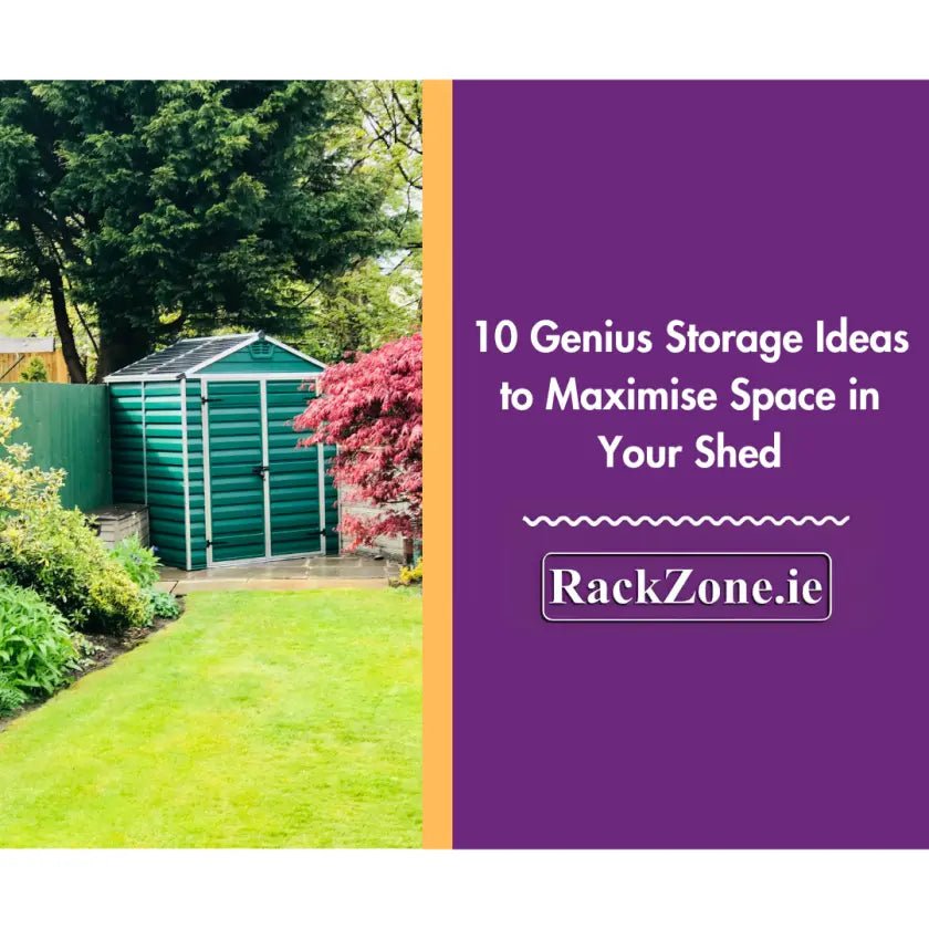 10 Genius Storage Ideas to Maximise Space in Your Shed