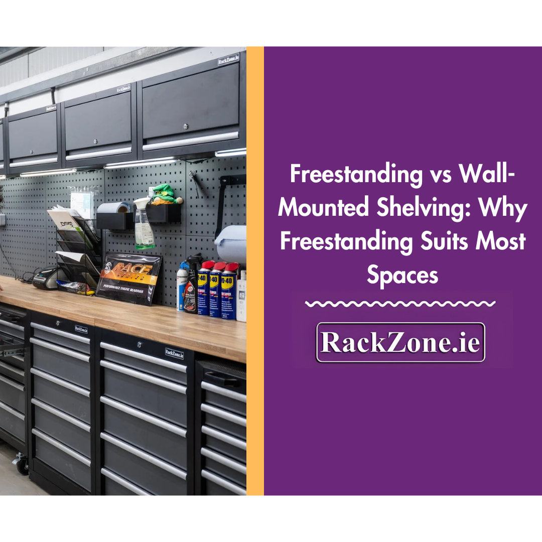 Freestanding vs Wall-Mounted Shelving: Why Freestanding Suits Most Spaces