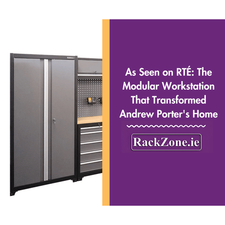 As Seen on RTÉ: The Modular Workstation That Transformed Andrew Porter's Home - RackZone
