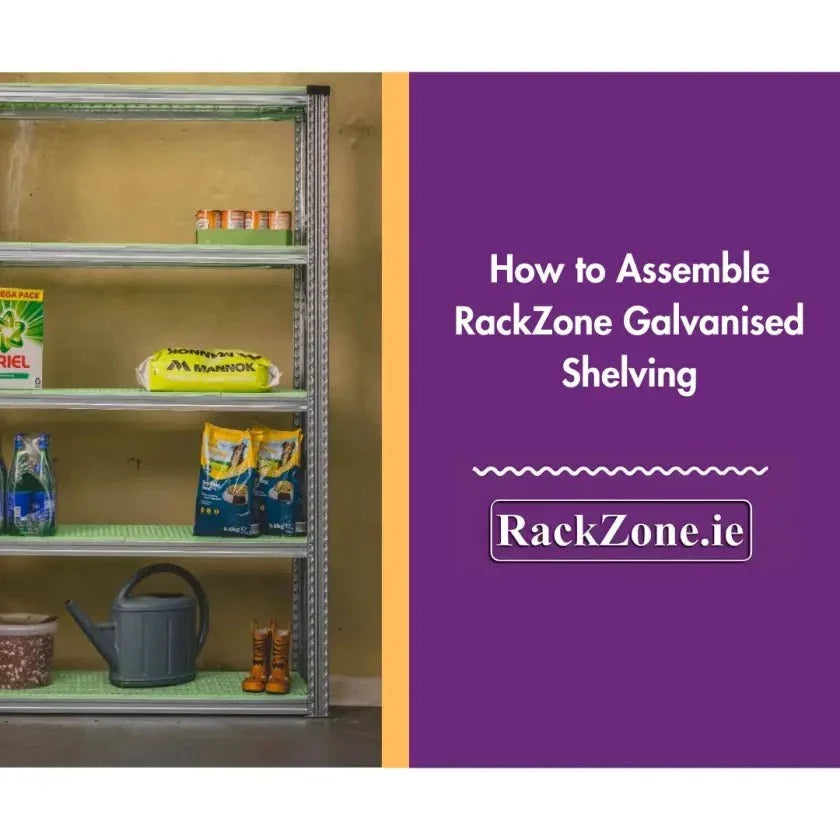 How to Assemble RackZone Galvanised Shelving