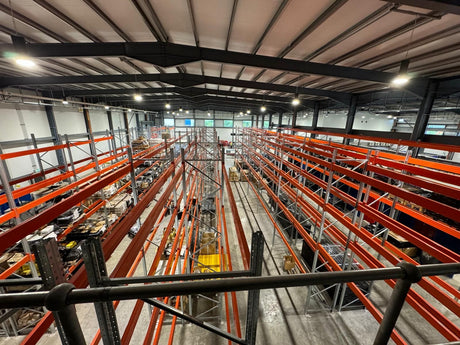 Industrial Storage Solutions for Kirby Engineering's Off-Site Manufacturing Facility in Portlaoise - RackZone