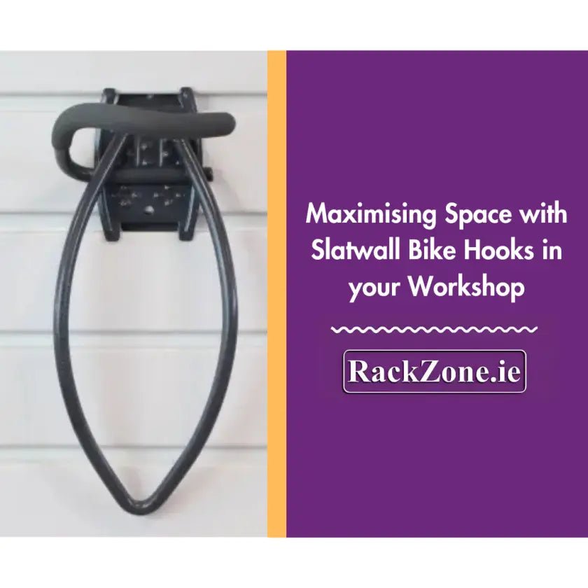 Maximising Space with Slatwall Bike Hooks in your Workshop