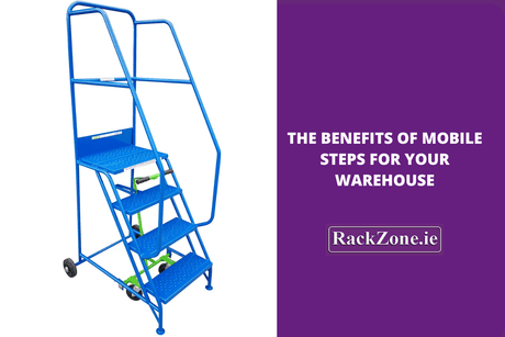 The Benefits of Mobile Steps For Your Warehouse - RackZone