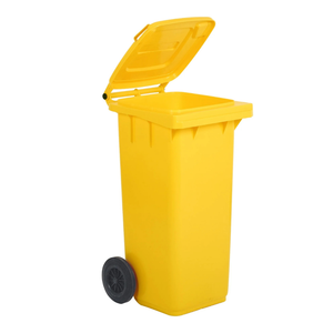 Wheelie Bin 120 Litre - Yellow