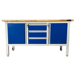 Industrial Workbench 1690W x 900H x 600D Grey/Blue