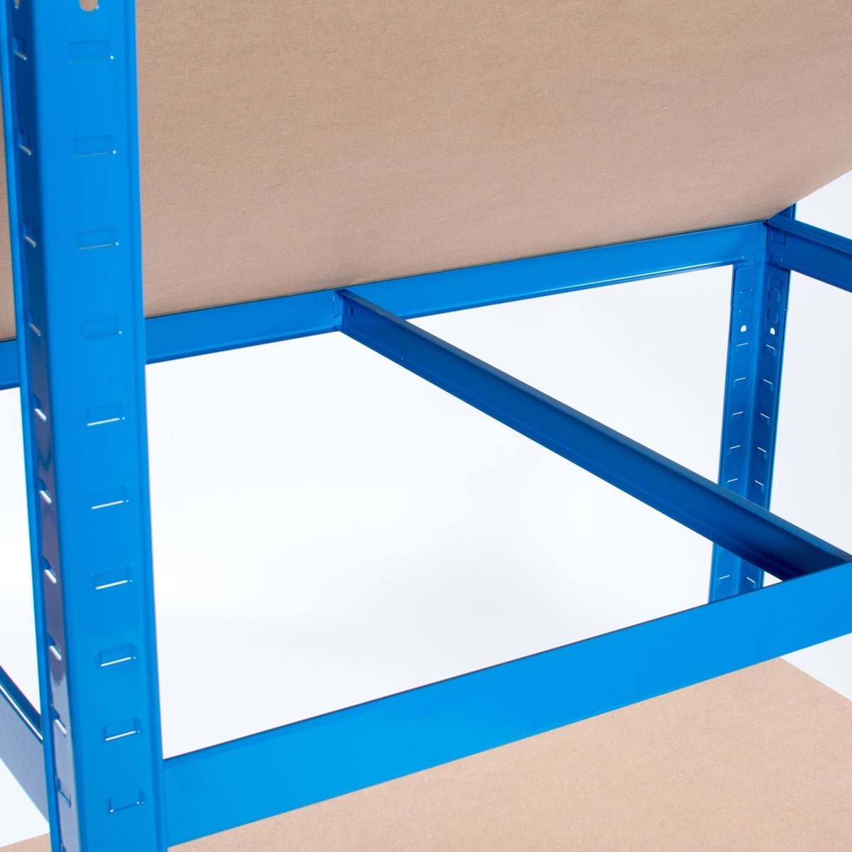 RackZone Value Shelving 1780h x 900w x 600d, blue, ideal garage storage shelves.