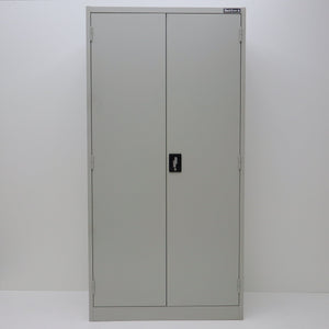 Two Door Storage Cabinet All Grey 1830H x 914W x 457D