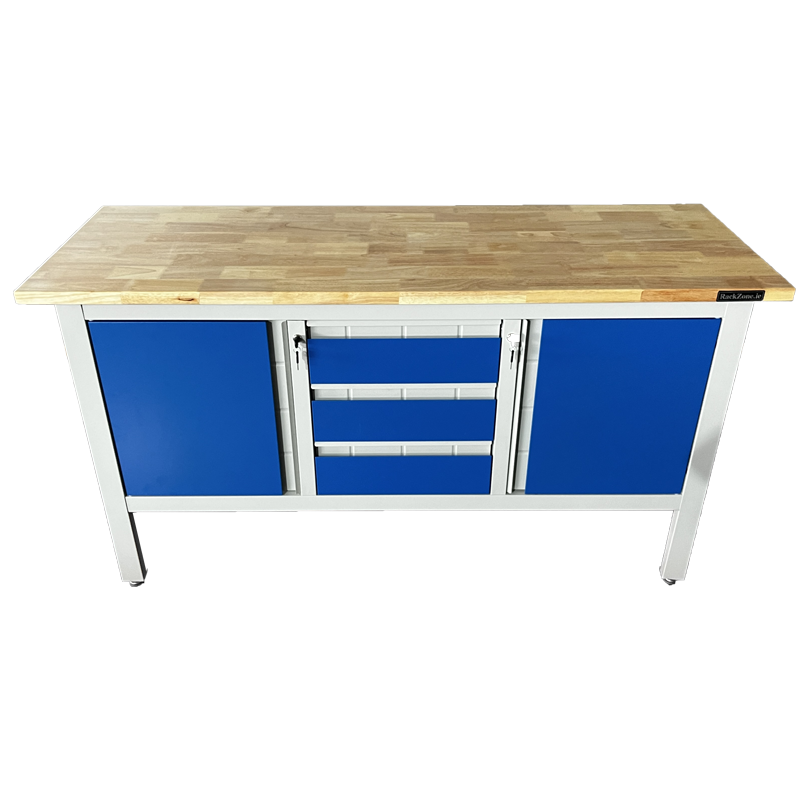 Industrial Workbench 1690W x 900H x 600D Grey/Blue
