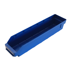 The RackZone Standard Shelf Bin ST5012, 500x120x95mm, blue plastic.