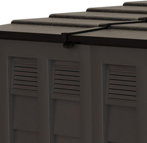 5500L Plastic Garden Shed – Charcoal Grey