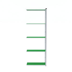 Galvanised Shelving 400mm Depth Plastic Panels - Extender