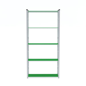 Galvanised Shelving 400mm Depth Plastic Panels - Starter