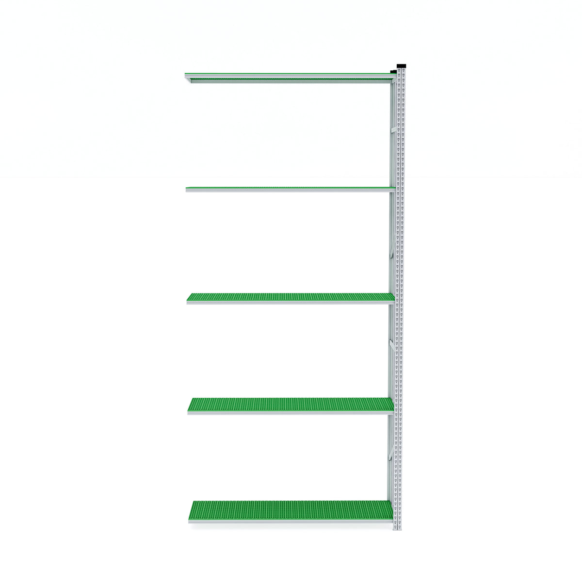 Galvanised Shelving 400mm Depth Plastic Panels - Extender