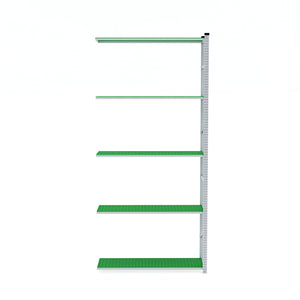 Galvanised Shelving 400mm Depth Plastic Panels - Extender
