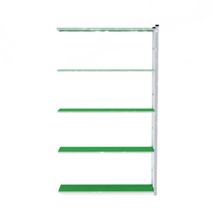 Galvanised Shelving 400mm Depth Plastic Panels - Extender