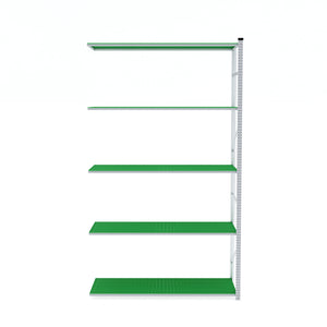 Galvanised Shelving 600mm Depth Plastic Panels - Extender
