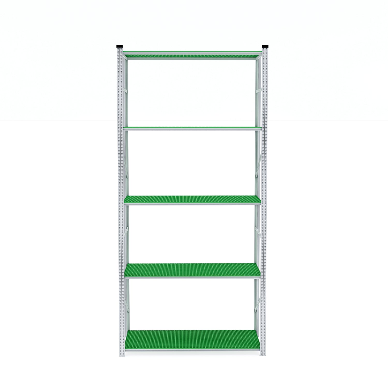 Galvanised Shelving 600mm Depth Plastic Panels - Starter