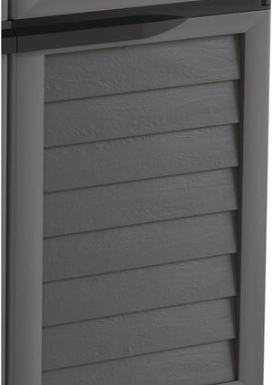 5500L Plastic Garden Shed – Charcoal Grey